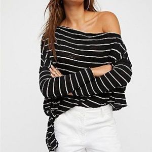 NWOT We The Free striped Love Lane top size small